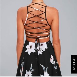 Lulus floral dress